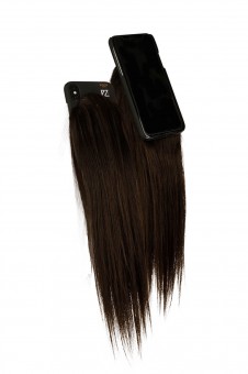 PZtoday© with Yggy Paris: Human Wig Phone Case (Black-PZ)